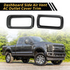 Ford Maverick Carbon Fiber Air Vent AC Outlet Cover Trim (2022-2024)
