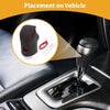 Nissan Altima Black Red Faux Leather Gear Shift Knob Cover (2019-2024)