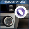 Subaru Forester AC Heater Temp Switch Knob Cover Ring 3 x (2014-2018)