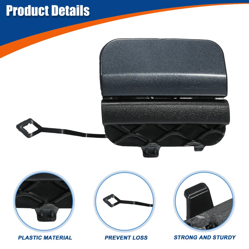 Mercedes-Benz (2019-2023) - Tenorite Grey Rear Bumper Tow Hook Cover