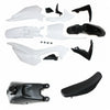 Dirt Bike BLK CRF110 Plastics Fairing Fender Kit + Seat + Tank