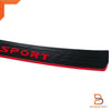 Mitsubishi Pajero Sport Red Rear Bumper Step Scuff Plate Cover (2020-2023)
