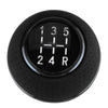 Universal Vehicles Black 5 Speed Manual Gear Knob Shifter