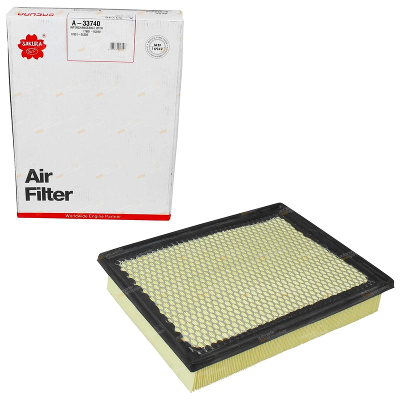 Toyota Hilux GGN120 1GR-FE 4.0L Air Filter Cleaner (2015–2017)
