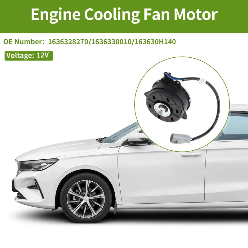 Toyota Highlander Engine Cooling Fan Motor 1 Pc (2004–2007)