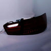 Kia Forte LED Dynamic Turn Signal Taillight Assembly Clear Lens (2009-2013)