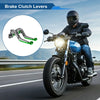 Kawasaki ER-5 Titanium Green Levers Adjustable Short Long Brake Clutch