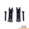 Harley Deluxe Heritage Classic Passenger Footpeg Supports (2018-2023)