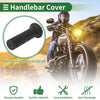 Motorcycle Hand Grips Cover 25mm Handlebar Cover TPU Black