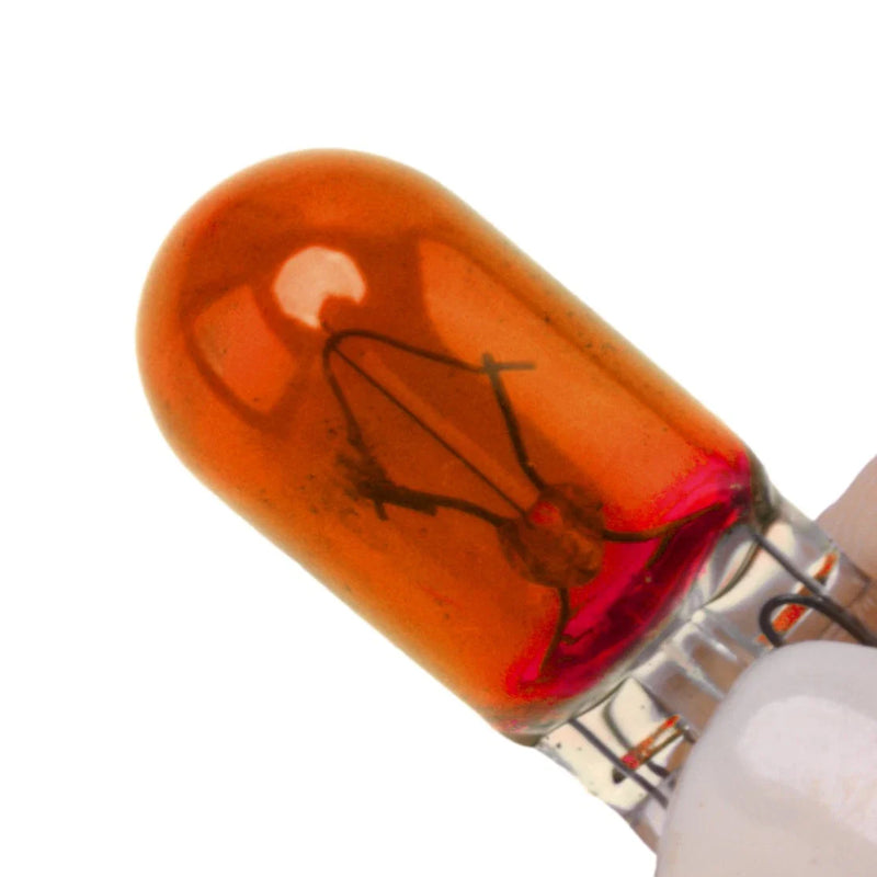 Instrument Panel Dash Light 10 x T10 194 158 Amber Halogen Bulbs