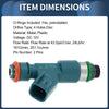 Land Rover LR2 2011-2012 3.2L Blue 1 Pc Fuel Injector
