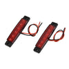 RV Stop 2x Mount Safe Trailer Light Tail Brake Lamp 8.3in DC Sealed RV Turn