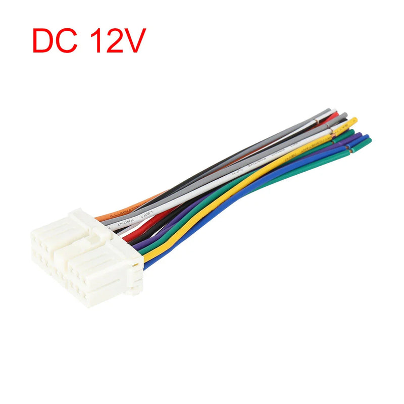 Subaru 12V 14 Pin Auto Female DVD Radio Wire Harness Adapter