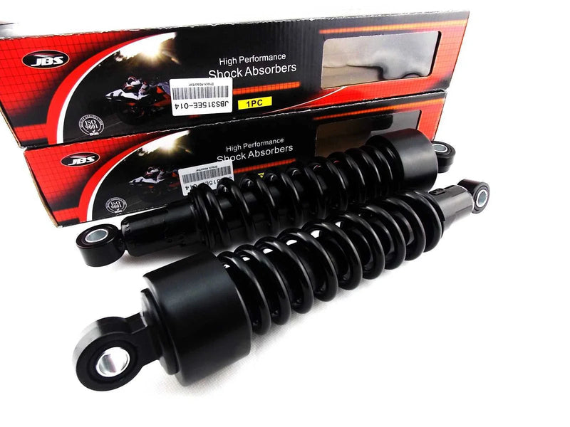 Harley XL883N Iron 12.5" JBS Black Lowering Shock Absorbers (2010-2023)