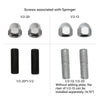 Harley Handlebar Tree Adapter Front End Clamp 3.5in 4.75in