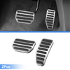 Suzuki Jimny (2018-2022) Silver Tone Car Gas Brake Pedal Covers