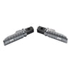 Aprilia APR 150 GPR 125 150 250 RS125 Tuono 125 Gray Front Footrest Pegs