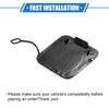 Mercedes-Benz S Class (2010-2013) Black Front Bumper Tow Hook Cover