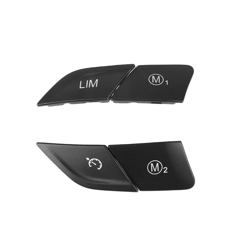 BMW 5 Series F10 F11 F18 10x Steering Wheel Button Caps (2011-2017)
