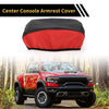 Jeep Wrangler JK (2011-2017) Black Red Console Lid Armrest Cover