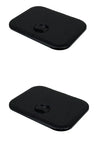 Caravan Boat Locker Black 375x280 Made in Italy X 2 Access Hatch
