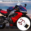 Aluminum Alloy Motorcycle Hanging Hook 1 Set Hexagon Wrench Gasket Red