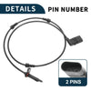 Mercedes-Benz C300 C350e Front Left ABS Wheel Speed Sensor (2015-2020)