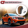 Subaru Forester (2014-2017) Black Brown Gear Shift Knob Cover