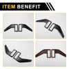 Ford F-150 2021-2024 Carbon Fiber Pattern 1 Set Fender Vent Cover Trim