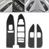 Cadillac CTS 08-13 4Pcs Carbon Fiber Front Window Control Covers