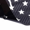 Dodge Challenger 2 x Carbon Fiber Style Rear Window Flags Stickers