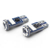 Car Instrument Panel 8 x T10 4014 Blue 15SMD LED Dash Light Bulbs