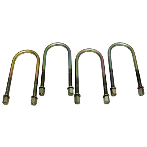 Toyota Landcruiser FJ60 HJ60 Wagon Set of 4 Rear U-Bolts (1980–1990)