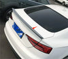 Audi A5 S5 B9 4-Door 2017-2022 Glossy Black Rear Trunk Spoiler Wing
