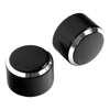 Harley Electra Road Glide Sportster Black Front Axle Nut Covers