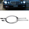 Mercedes-Benz E320 E350 E550 E63 Fog Light Grills Chrome Trim (2007-2009)