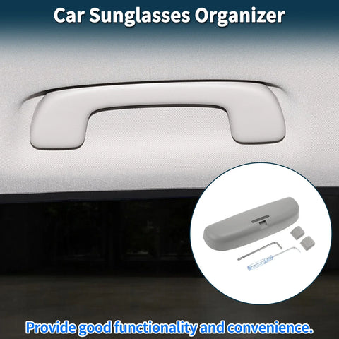 Ford Everest 2015-2021 Eyeglasses Holder Storage Box Grey Sunglasses Case