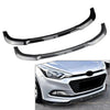 Hyundai I20 MK2 Front Bumper Spoiler Splitter Lip (2015-2017)