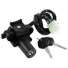 Kawasaki ZX6R ZX9R Black Ignition Switch & Key Set (2000-2002, 1994-2003)