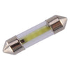 Car Interior 5 x 39mm C5W COB LED Dome Reading Light Bulbs