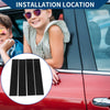 Lincoln Mark LT, Ford F-150 4pcs Black Car Pillar Window Trim (06-14)
