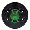 BMW S1000RR S1000R HP2 SPORT Green Fuel Gas Cap Cover (2010-2016)