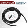 Ford Edge (2015-2023) with Hose & Connectors Windshield Washer Nozzle Set
