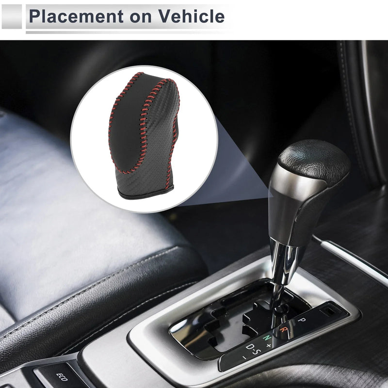 Ford Black Carbon Fiber Gear Shift Knob Cover
