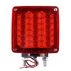 Car 4pcs Square Dual Face Fender Marker Turn Signal Lights