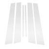 Nissan Sentra (2000-2006) Chrome Silver 6 Pcs Door Pillar Window Trim
