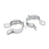 Make & Model 2 x Motorcycle Front Fork Clamp Turn Signal Light Mount Brackets