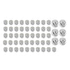 Harley Twin Cam Dyna FXD 52X Chrome Engine Topper Screw Bolt Cap (2000-2017)