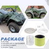 Kawasaki Bayou 400 KLF400 4x4 Air Filter Guide Kit (1993-1998)