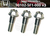 Honda Acura K20 K24 Bolts x3